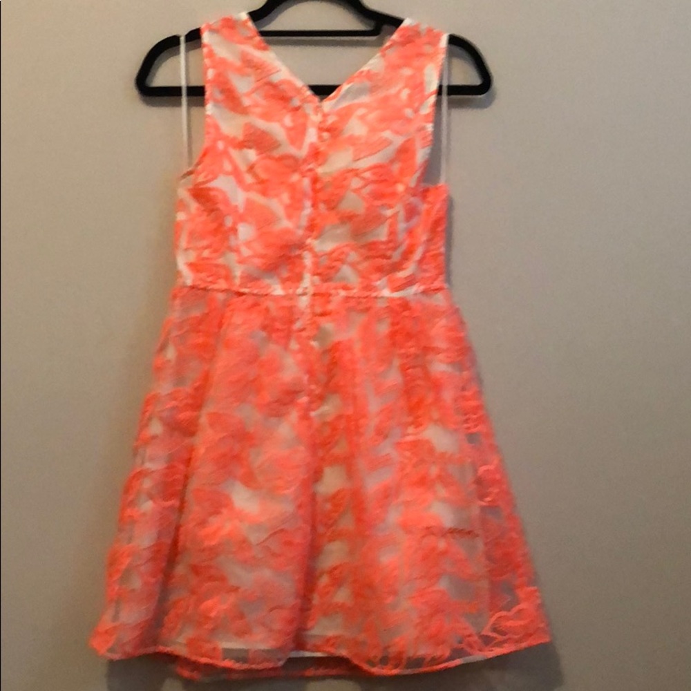 FUN Pink & White floral dress US6/UK10 - Picture 4 of 7